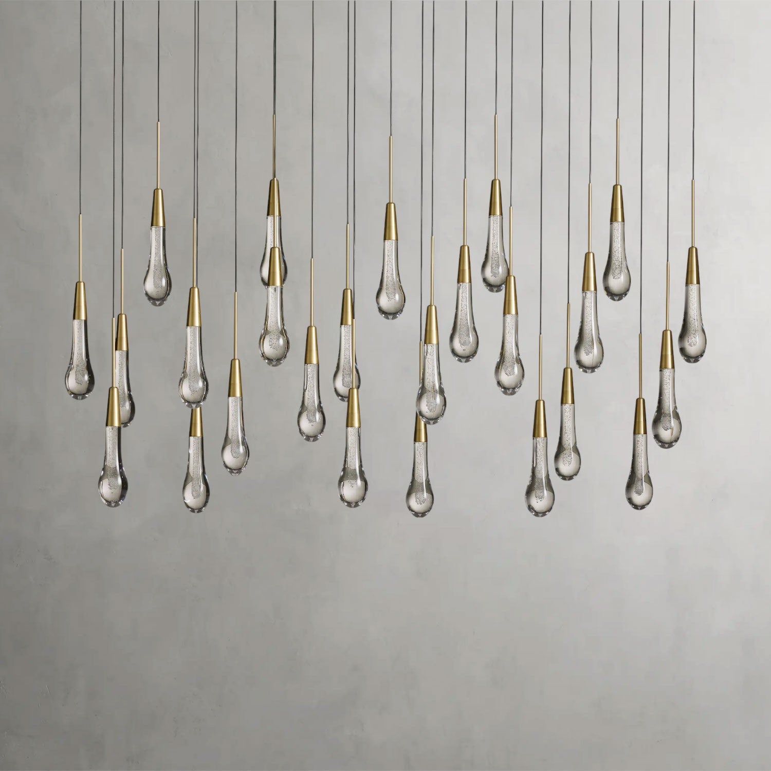 Soltaire Linear Chandelier 37", 50", 60", 70"